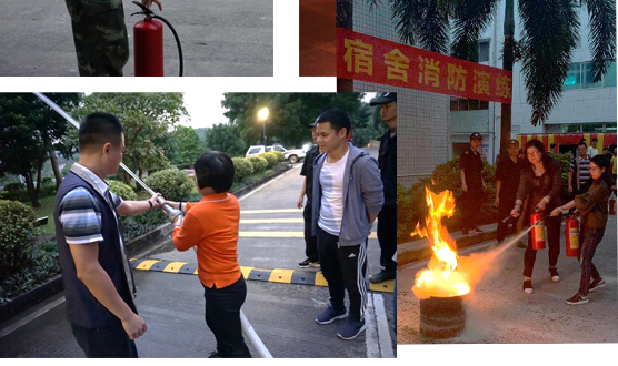 消防安全，防备于未“燃”——304am永利集团2018年集体宿舍消防安全培训及演练