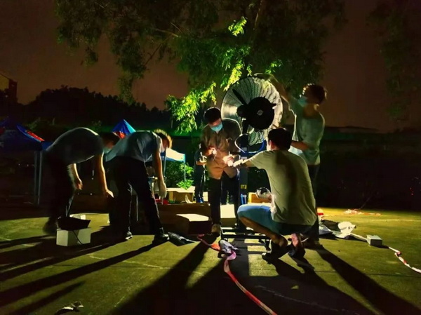 抗疫进行时 —— 直击白云区同和街倚绿公园核酸检测现场