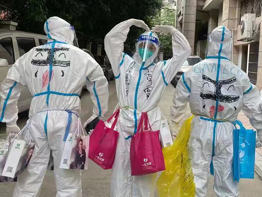 镜头下的他们——第二党支部党员职工下沉社区增援疫情防控工作纪实