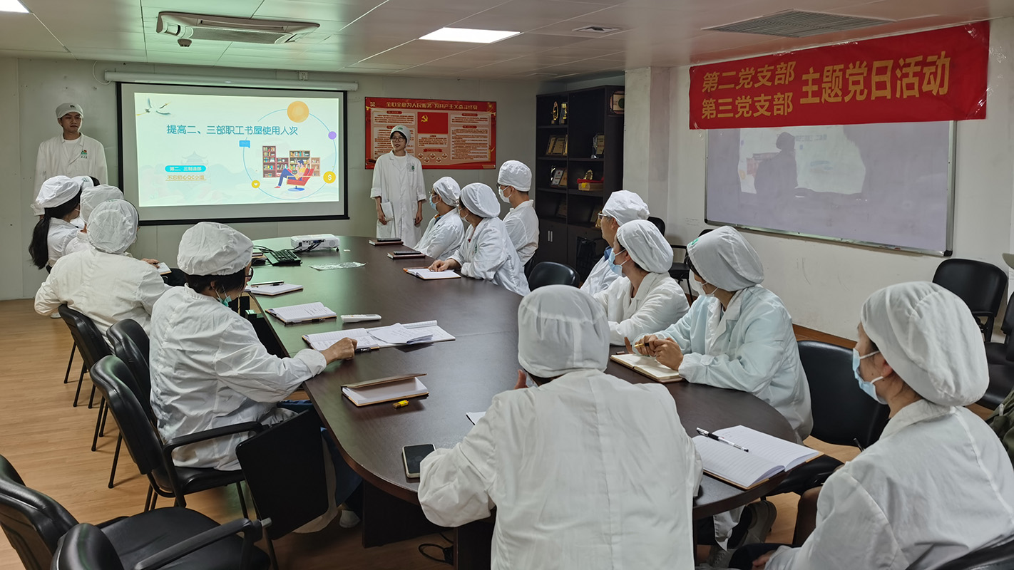 第二、三党支部发展“读时期经典 建书香国企” 主题党日活动
